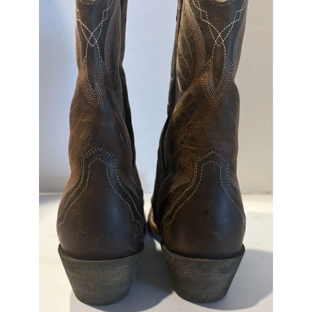 Ariat Women's Autry Western Boots, crafted from distressed 8B